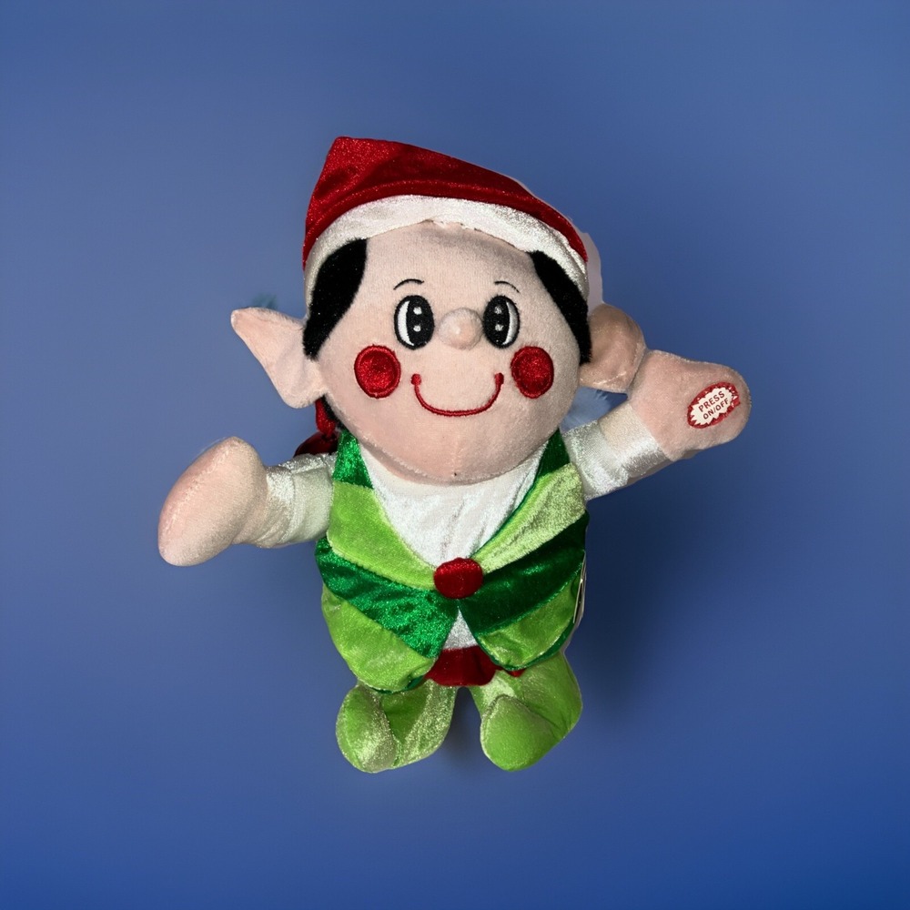 DanDee Singing Animated "We‎ Are Santa's Elves" Elf Sidestepper